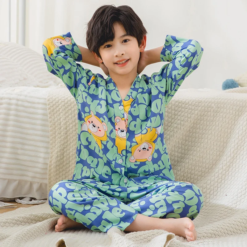 piyama anak laki laki motif lucu korea medan